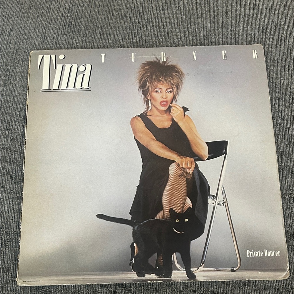 Tina Turner Private Dancer Vinyl LP 1984‎ Capitol Records Classic Pop Rock
